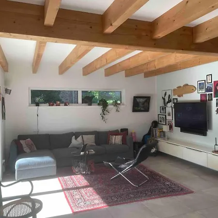 Hébergement de vacances Modernes Holzhaus Im Skandinavischen Stil Mit Grossem Garten Und Sauna